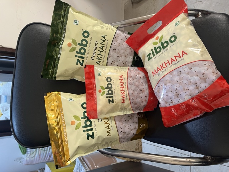 Zibbo Makhana — All packs overhead