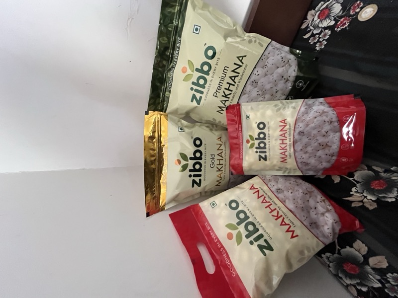 Zibbo Makhana — All packs arranged