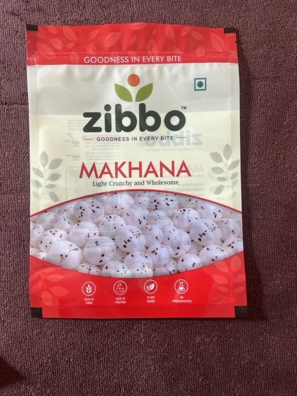 Zibbo Makhana Mini Pack side